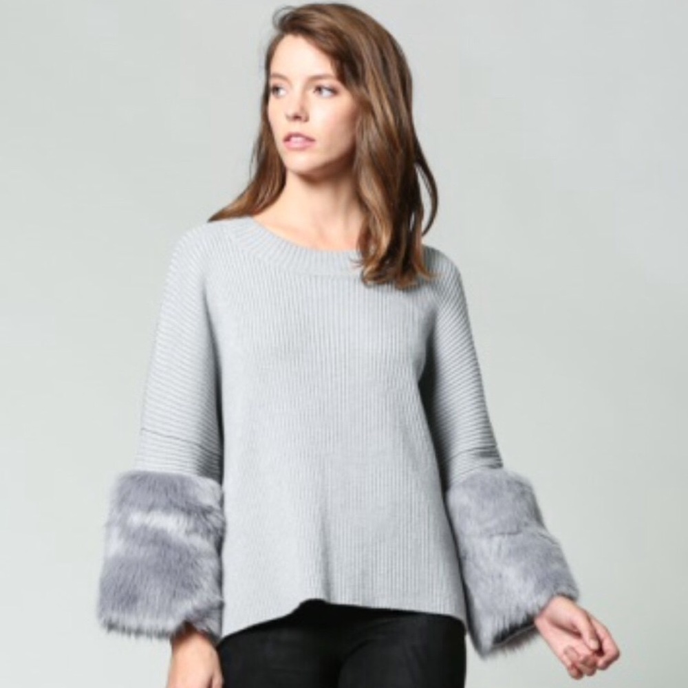 Fate Faux-Fur Sweater